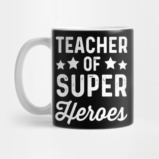 teacher of super heroes Mug